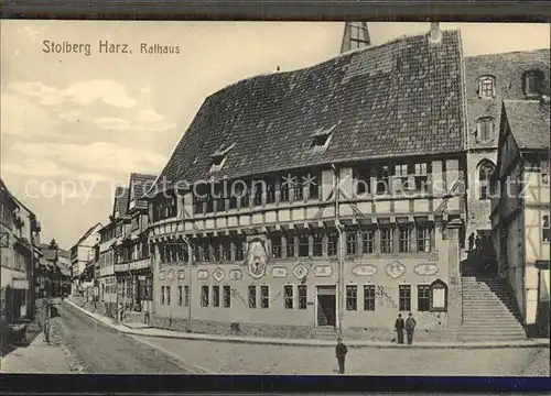 Stolberg Harz Rathaus Kat. Stolberg Harz