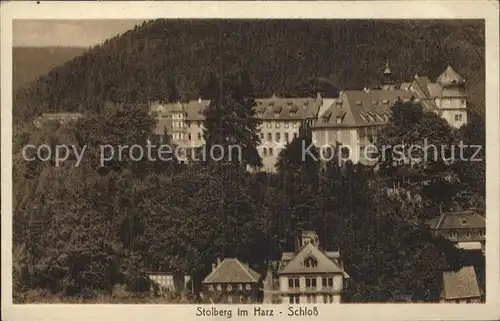 Stolberg Harz Schloss Kat. Stolberg Harz