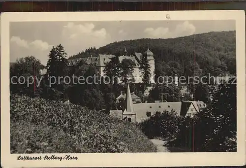 Stolberg Harz Schloss Kirche Kat. Stolberg Harz