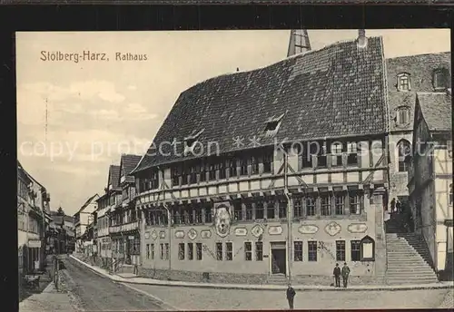 Stolberg Harz Rathaus Kat. Stolberg Harz