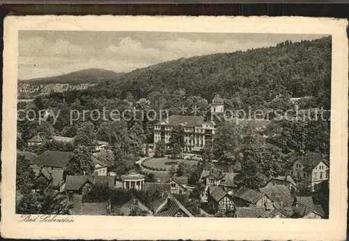 Bad Liebenstein Blick vom Aschenberg zum Kaiserhof Kat. Bad Liebenstein