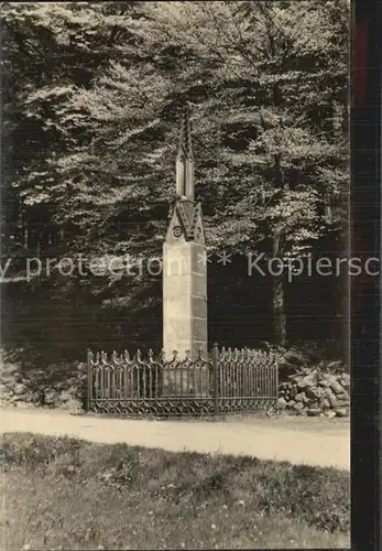 Bad Liebenstein Steinbach Lutherdenkmal Kat. Bad Liebenstein