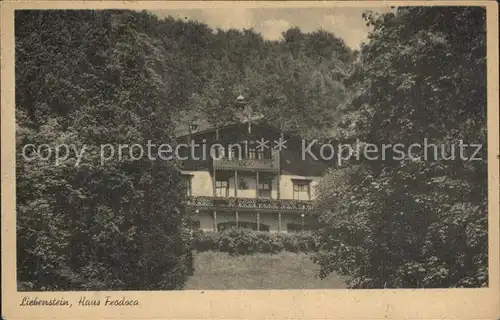 Bad Liebenstein Haus Feodora Kat. Bad Liebenstein