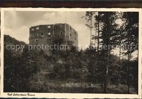 Bad Liebenstein Ruine Kat. Bad Liebenstein