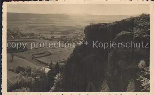 Bad Liebenstein Panorama Kat. Bad Liebenstein