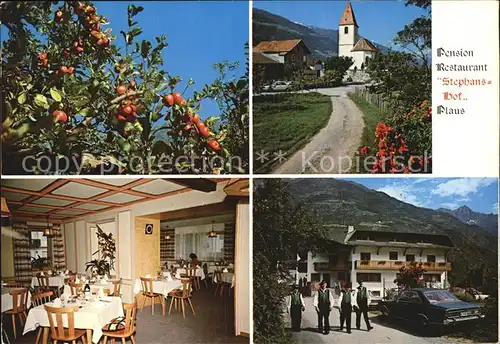 Plaus Meran Pension Restaurant Stephans Hof Kat. Merano