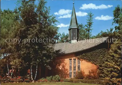 Dreibergen Bad Sankt Michael Kirche  Kat. Bad Zwischenahn