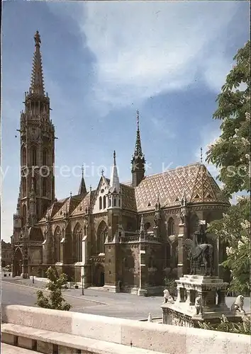 Budapest Matthiaskirche Kat. Budapest