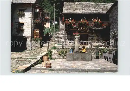 Sonogno Valle Verzasca Kat. Sonogno