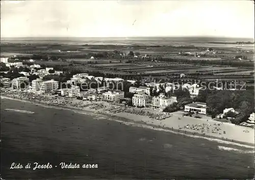 Lido di Jesolo Fliegeraufnahme Kat. Italien