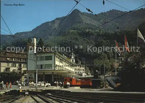 Vitznau Rigi Bahnhof Kat. Vitznau