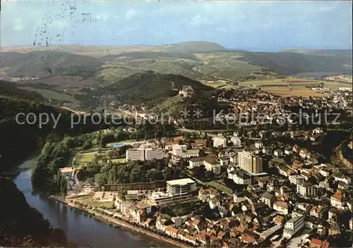 Bad Muenster Stein Ebernburg Blick von der Gans Kat. Bad Muenster am Stein Ebernburg