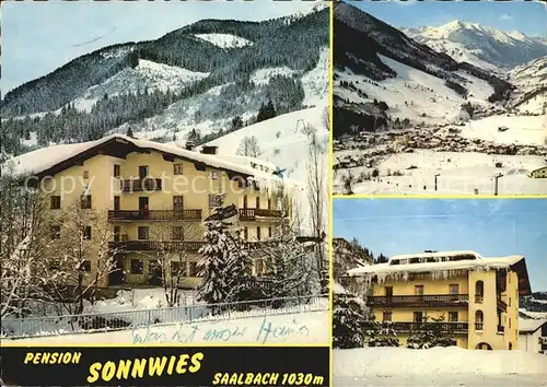 Saalbach Hinterglemm Pension Sonnwies Panorama Kat. Saalbach Hinterglemm