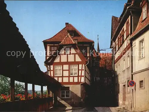 Kronach Oberfranken Wehrgang Kat. Kronach