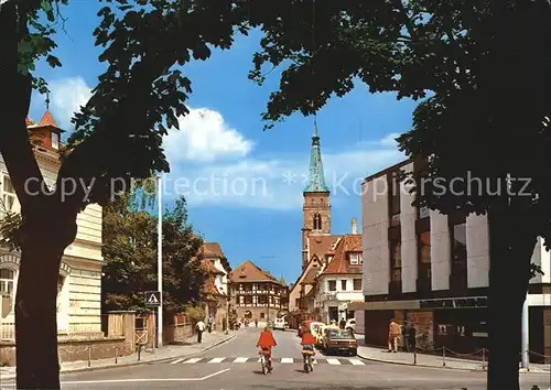 Schwabach Rathausgasse Kat. Schwabach