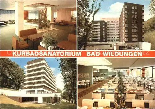 Bad Wildungen Kurbadsanatorium Kat. Bad Wildungen