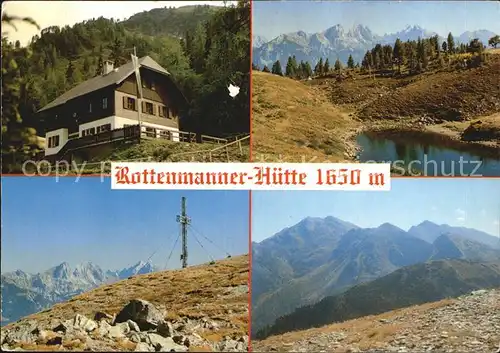 Rottenmann Steiermark Rottenmanner Huette Globockensee Gesaeuseberge Stein am Mandl Hochhaide Kat. Rottenmann