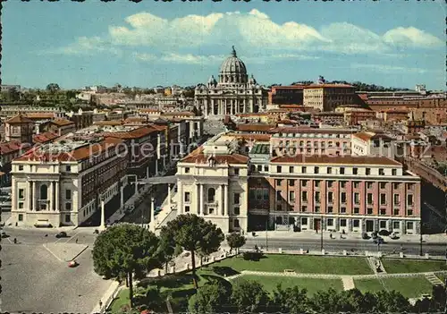 Roma Rom Panorama e Via della Conciliazione Kat. 