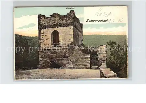 Schwarzatal Eberstein Kat. Rudolstadt