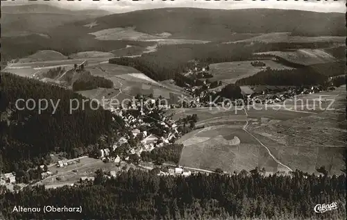 Altenau Harz Fliegeraufnahme Kat. Altenau