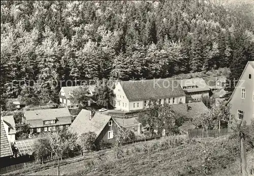 Giessuebel Schleusegrund Kulturhaus mit Restaurant Rehbachtal Kat. Schleusegrund