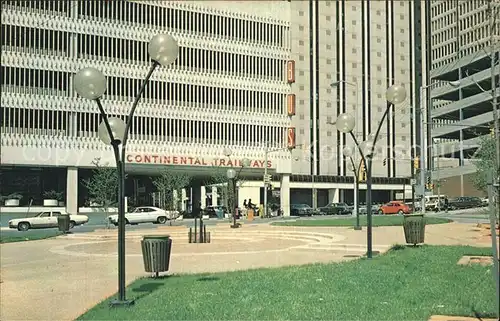 Atlanta Georgia Park Continental Trailways Bus Terminal Kat. Atlanta