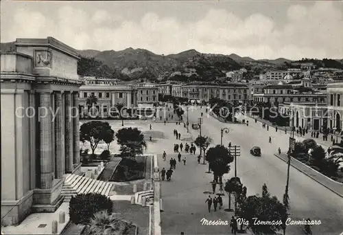 Messina Sicilia Via Tommaso Cannizzaro Kat. Messina