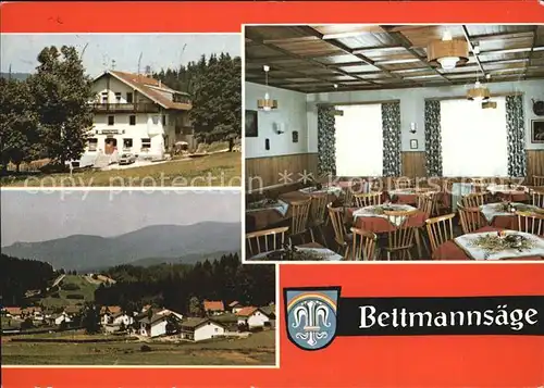 Bettmannsaege Regen Gasthaus Pension Regental Kat. Regen