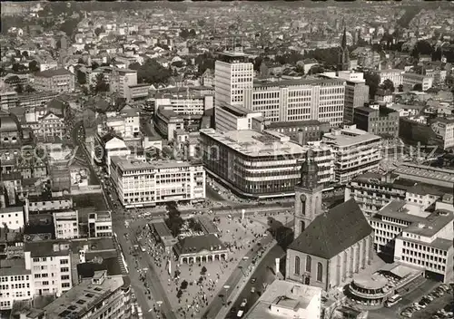 Frankfurt Main Fliegeraufnahme Hauptwache Kat. Frankfurt am Main