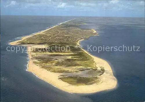 Hoernum Sylt Fliegeraufnahme Suedspitze Kat. Hoernum (Sylt)