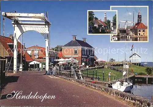 Hindeloopen Bruecke Kat. Niederlande