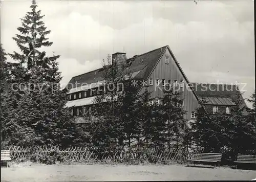 Rehefeld Zaunhaus FDGB Heim Aufbau Kat. Altenberg