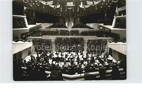 Berlin Konzertsaal der Philharmonie Kat. Berlin