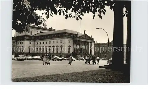 Berlin Deutsche Staatsoper Hauptstadt der DDR Kat. Berlin