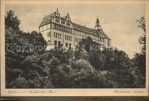 Stadtroda Pestalozzi Schule Kat. Stadtroda