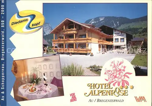 Au Bregenzerwald Hotel Alpenrose  Kat. Schoppernau