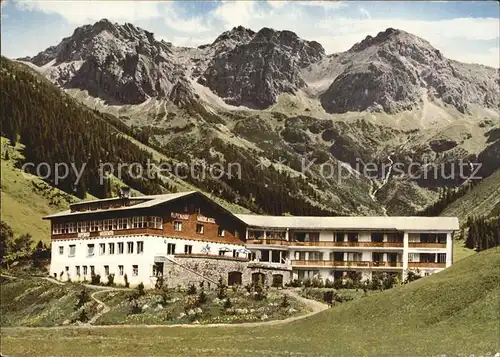 Mittelberg Kleinwalsertal Alpengasthof Wildental Kat. Oesterreich