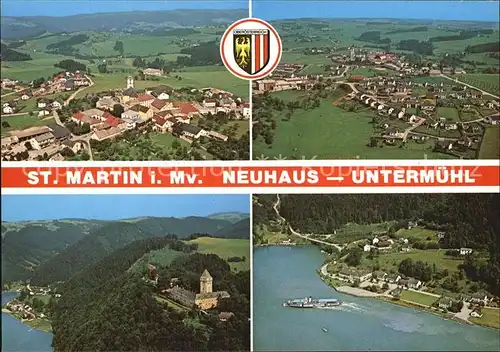 St Martin Muehlkreis Fliegeraufnahme Kat. St Martin im Muehlkreis