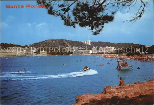 Santa Ponsa Mallorca Islas Baleares Strand Kat. Calvia