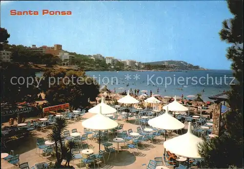 Santa Ponsa Mallorca Islas Baleares Strand Kat. Calvia