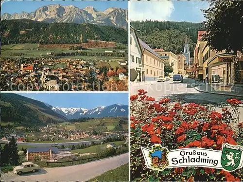 Schladming Obersteiermark Gegen Dachsteingebirge Tauern Hochalpstrasse Hauptstrasse Kat. Schladming