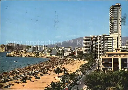 Benidorm Strand Kat. Costa Blanca Spanien