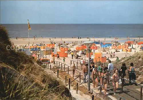 Bergen aan Zee Strand Kat. Niederlande