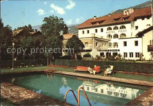 Klausen Suedtirol Hotel Post Pool Kat. Eisacktal