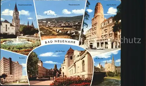 Bad Neuenahr Ahrweiler Rosenkranzkirche Kurhotel Kurhaus Kirche Kat. Bad Neuenahr Ahrweiler