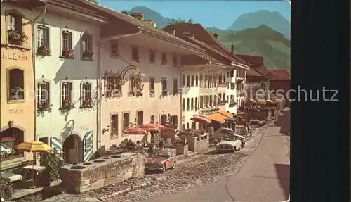 Gruyeres FR Stadtansicht Kat. Gruyeres