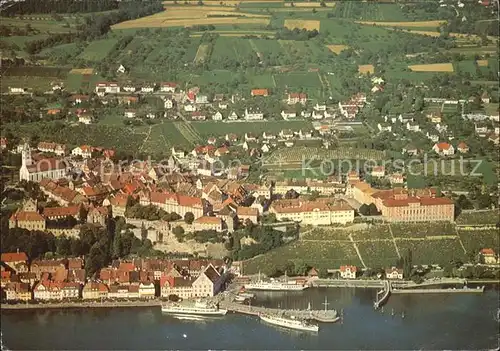 Meersburg Bodensee Fliegeraufnahme Kat. Meersburg