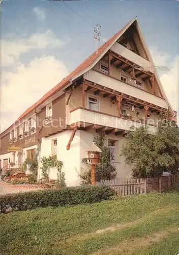 Hubertshofen Gasthaus Baarblick Kat. Donaueschingen