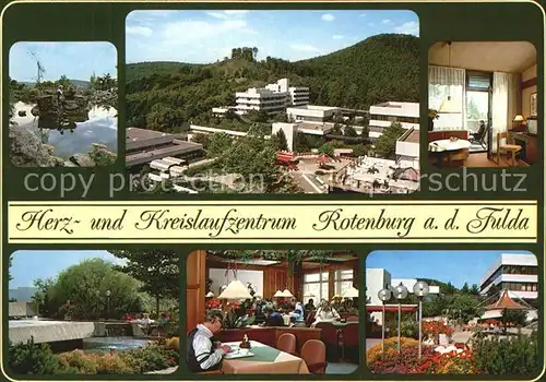 Rotenburg Fulda Herz  und Kreislaufzentrum Kat. Rotenburg a.d. Fulda