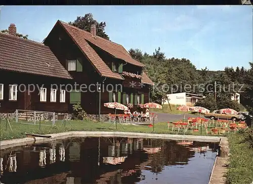 Rhoen Region Berggasthof Thueringer Huette  Kat. Hessen